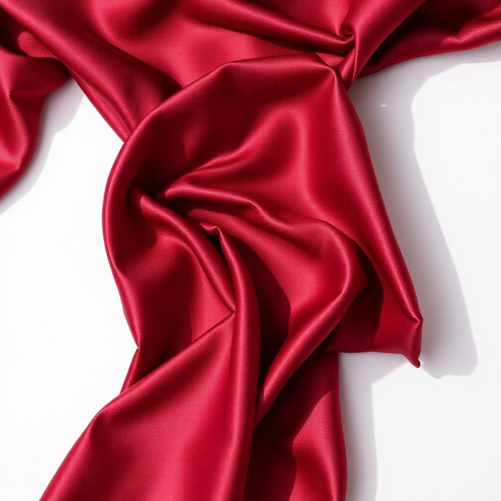 Burgundy Mulberry Silk
